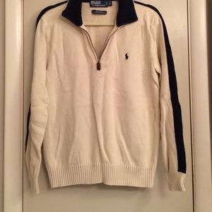 Polo Ralph Lauren 1/4 zip sweater- Kids XL