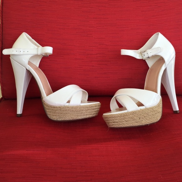White Heels 5"