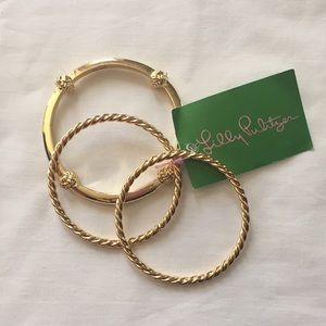 Set of Three Lilly Pulitzer Bangles