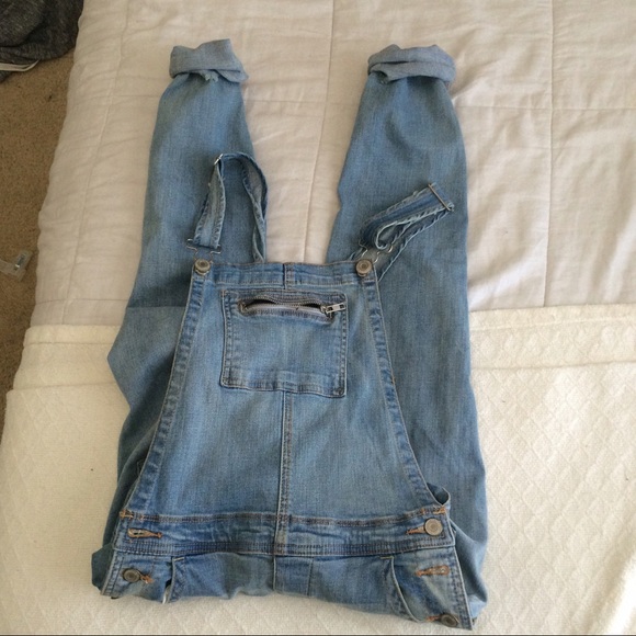 Denim overalls