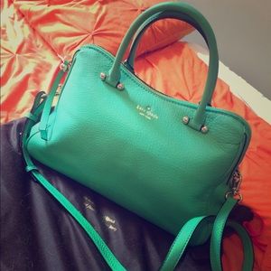 Practically BRAND NEW green Kate Spade bag