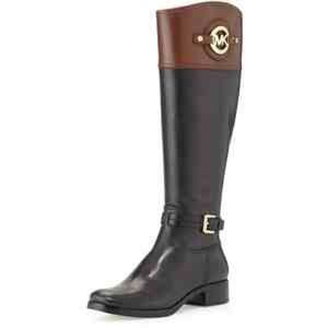 Michael Kors leather riding boots