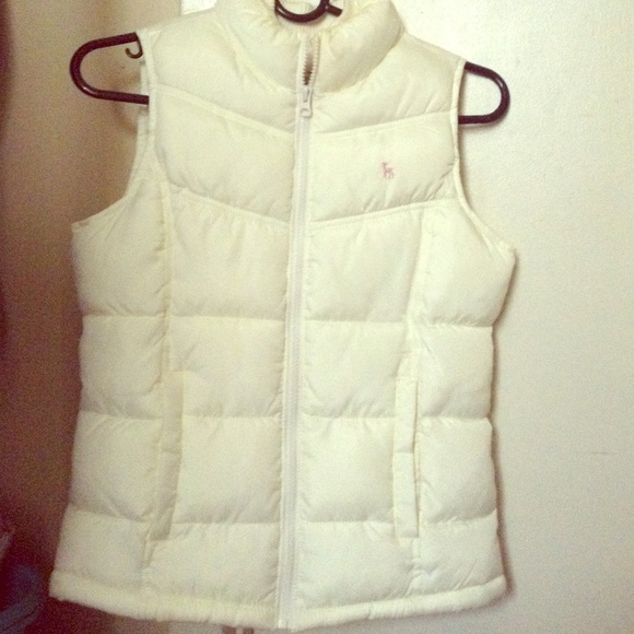Winter white vest