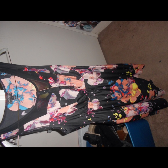 Floral High low dress