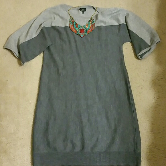 Talbots Dresses & Skirts - Talbots two-toned sweater dress