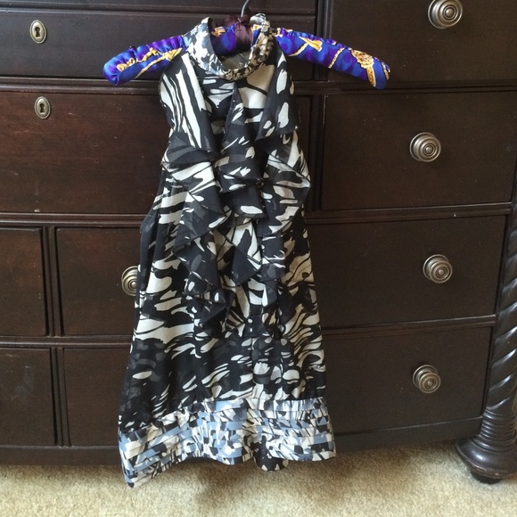 Sheer halter blouse