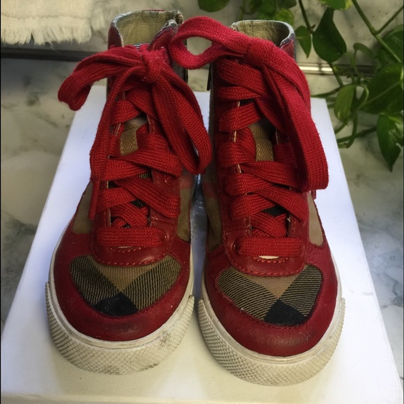 Burberry HiTop Toddler sneakers Open to offers