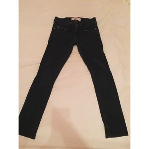 holister dark blue jeans