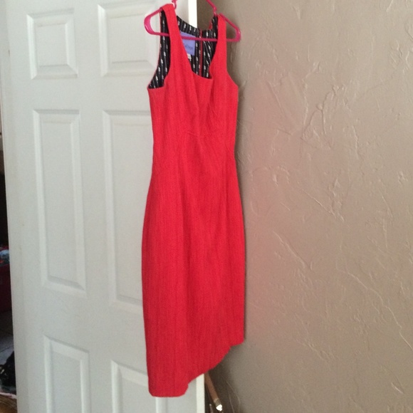 Size 8 Kay unger sexy red dress