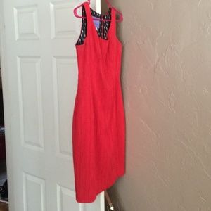 Size 8 Kay unger sexy red dress
