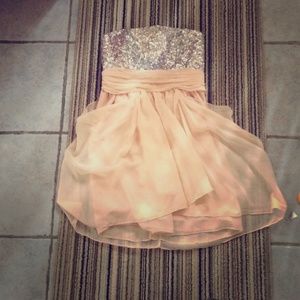 Light pink and sparkle princess dress