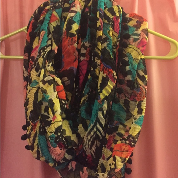 Betseyville Multi Bright Loop Scarf