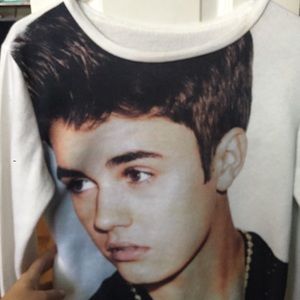 Justin Bieber sweatshirt