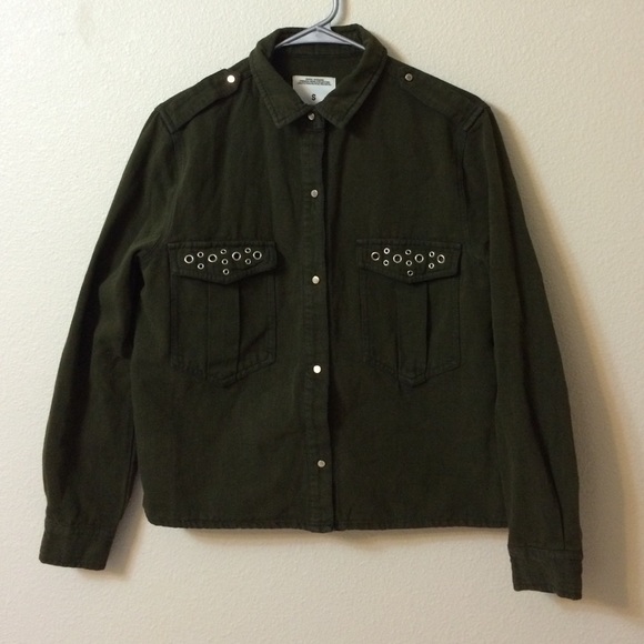 Zara Premium Denim Box Shirt