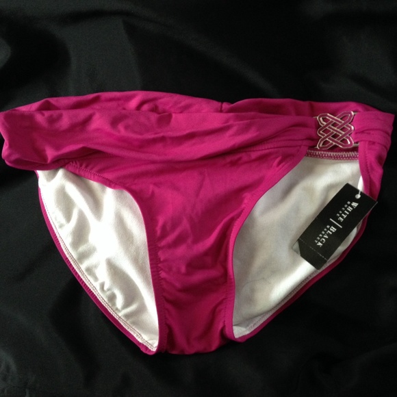 WH|BM XS pink bikini bottoms