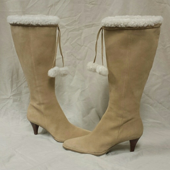 Stylish heeled Eskimo boots
