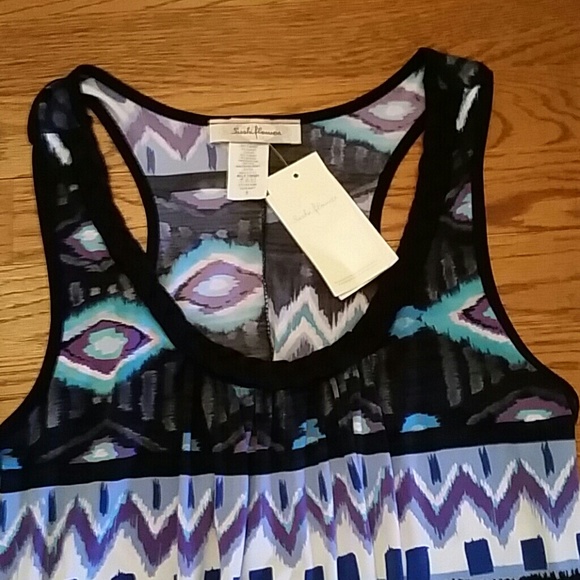 Fabulous Spring Aztec Print Dress NWT - Picture 2 of 3