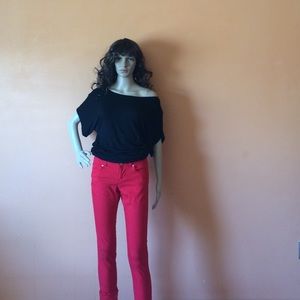 Smoking Hot Red Denim