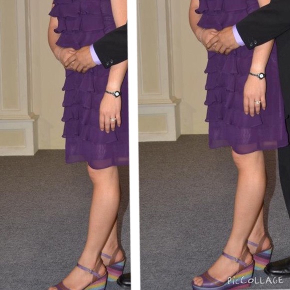 Purple Mini dress