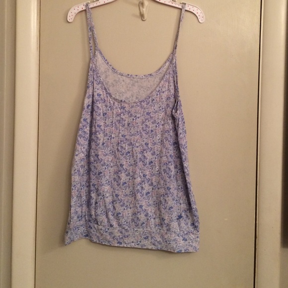 floral tank Aerie size S