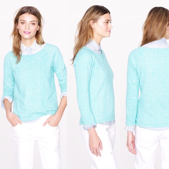 J. Crew Featherweight French Terry Sweatshirt - Picture 2 of 4