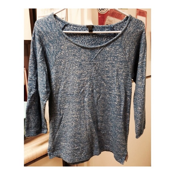 J. Crew Featherweight French Terry Sweatshirt - Picture 3 of 4