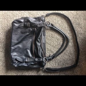 Large Black Purse