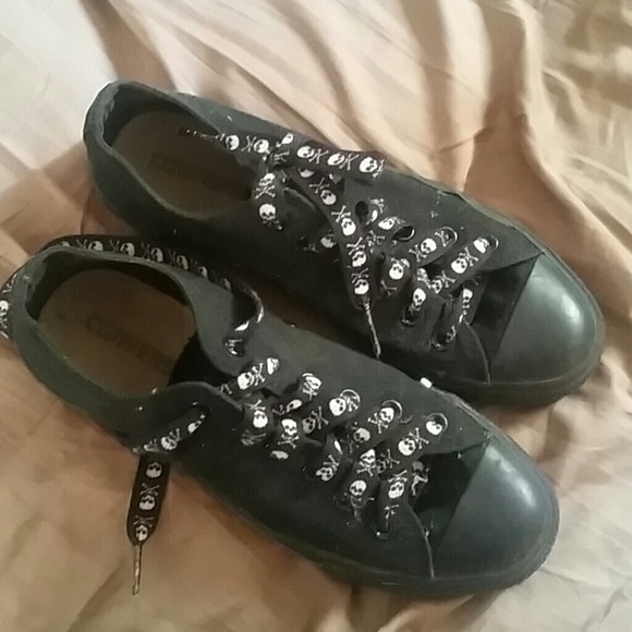 All black converse