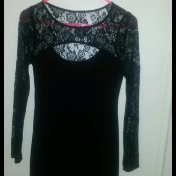Floral Mesh Cocktail Dress