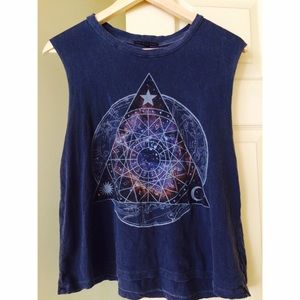 Sleeveless UO zodiac tee