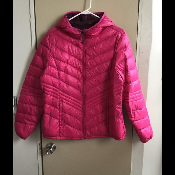 Hot pink coat