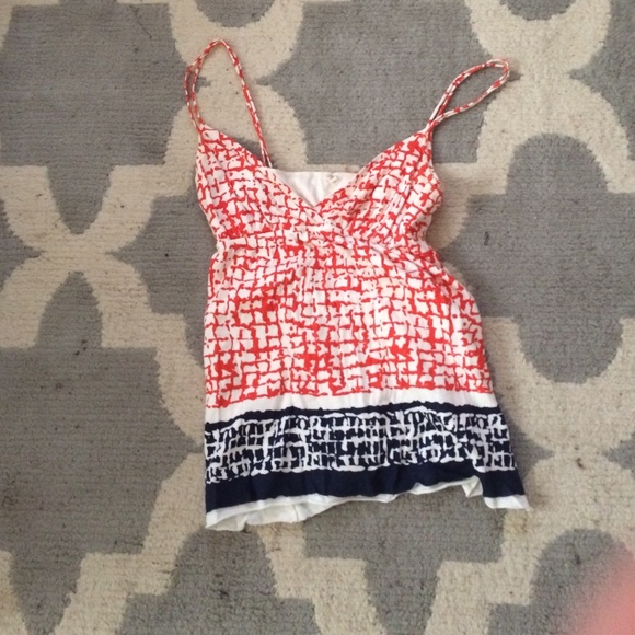 J crew small fun summer top