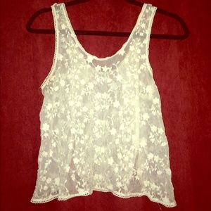 Lace tank/blouse