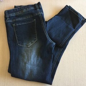 🍒REDUCED🍒Blue Asphalt skinny jeans