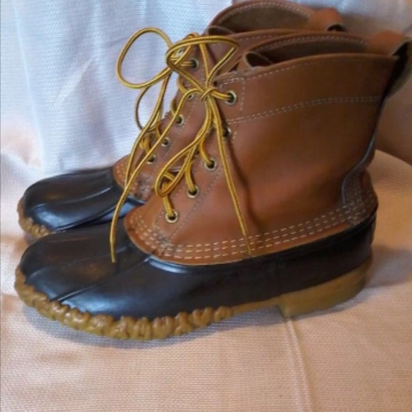 LL Bean duck boots