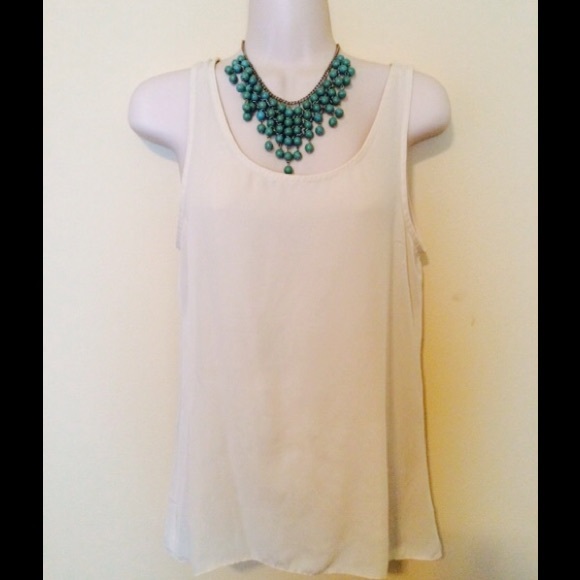Heart soul cream tank