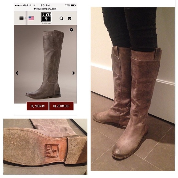 Frye "Paige" Tall Riding Boots Size 6