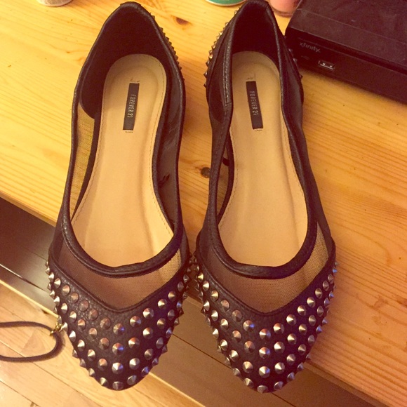 Forever 21 Shoes - Forever 21 Stud flats