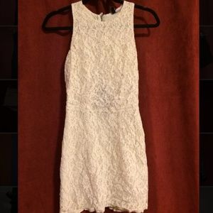 Cream lace dress