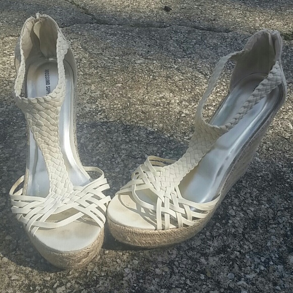 Wedge heels, size 11