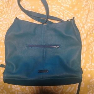 Teal bag/cross body