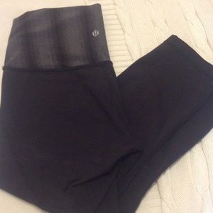 Lululemon Roll-down Wunder Under Crops