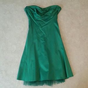 Forest Green Fit and flare dress