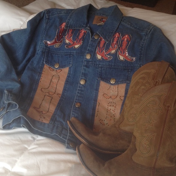 SOLD Denim Cowgirl Jacket