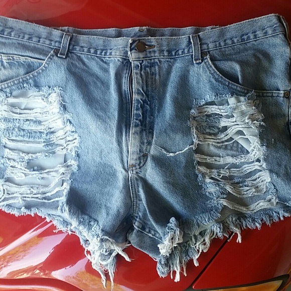 High waisted shorts