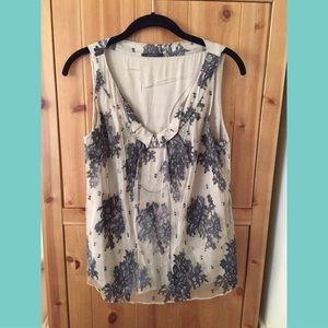 💎Gorgeous Elie Tahari Lace Shell Tank Top💎