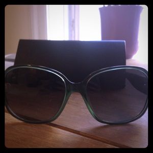 Fendi Women's Sunglasses in Green.
