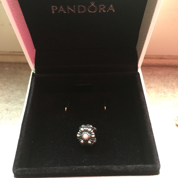 Pandora April birthday blooms,rock crystal - Picture 1 of 1