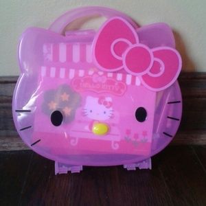 Hello Kitty plastic activity kit.
