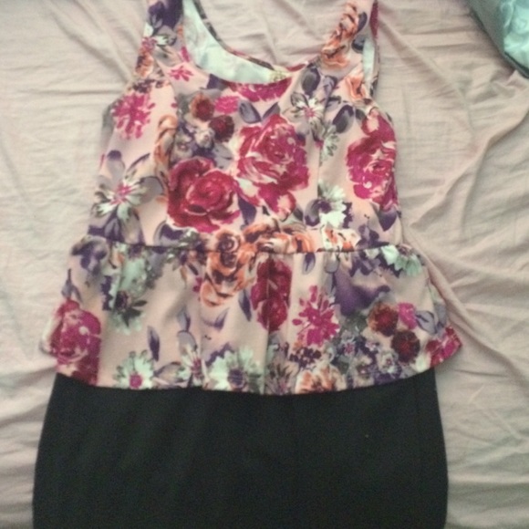 Peplum dress